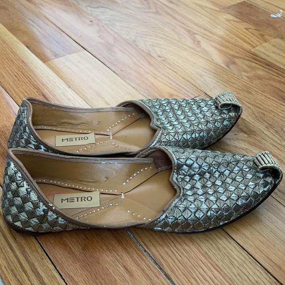 Men’s jutti Indian hand made slippers - Picture 3 of 8